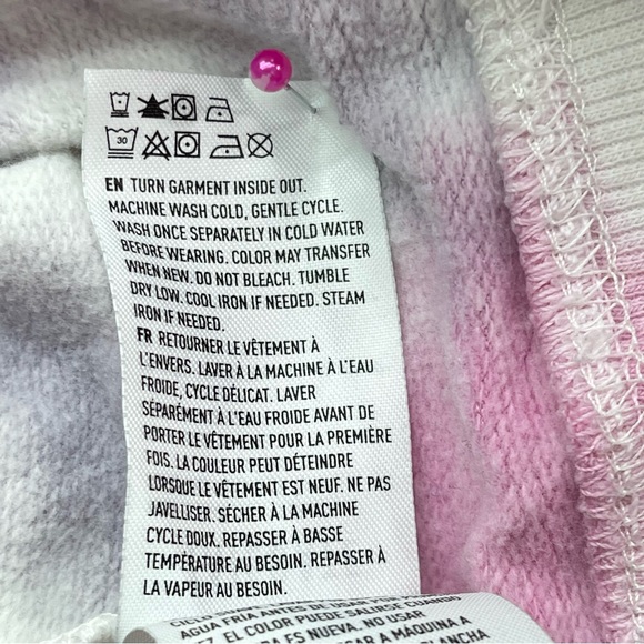 Women's American Eagle Tailgate Rolling Stones Tie Dye Sweatshirt, M - Picture 5 of 10